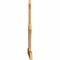 Ekena Millwork Richland Rough Sawn Timber Gable Bracket, Western Red Cedar, 84"W x 56"H x 2"D x 6"F, 16/12 Pitch GBW084X56X0206RIC00RWR - alternate 5